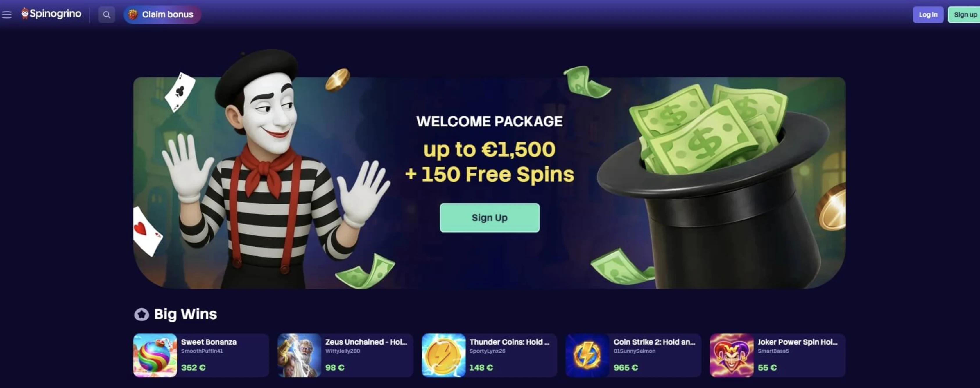 Spinogrino Casino